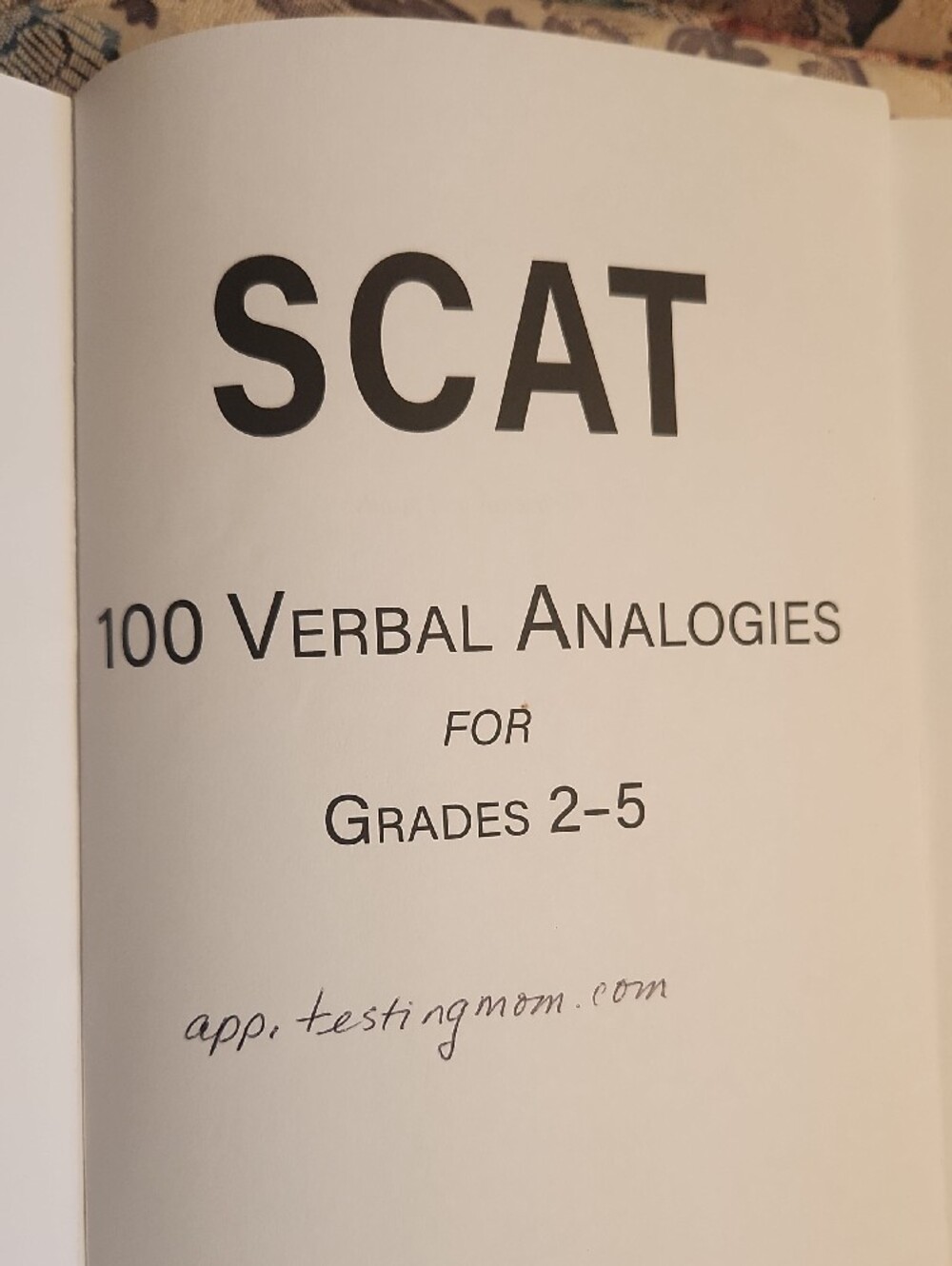 SCAT Elementary Workbook Set - Picture 2 of 4
